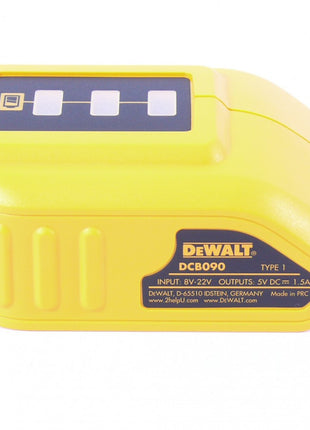 Dewalt DCB 090 Akku Adapter mit USB-Anschluss DCB090-XJ - Toolbrothers