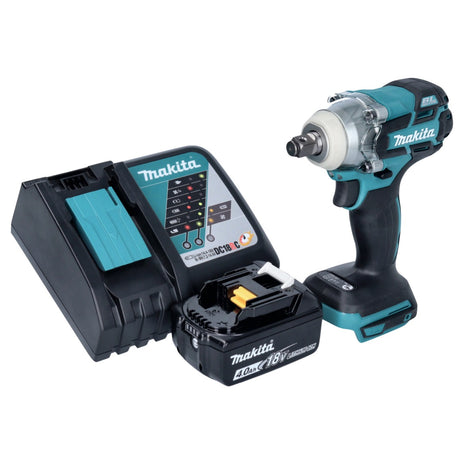 Makita DTW 285 RM1 Akku Schlagschrauber 18 V 280 Nm 1/2" Brushless + 1x Akku 4,0 Ah + Ladegerät