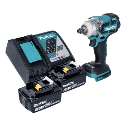 Makita DTW 285 RM Akku Schlagschrauber 18 V 280 Nm 1/2" Brushless + 2x Akku 4,0 Ah + Ladegerät
