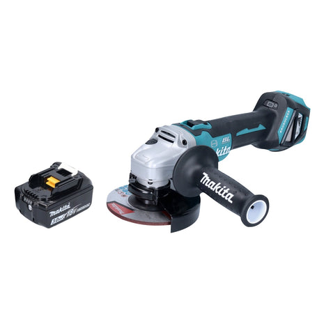 Amoladora angular a batería Makita DGA 513 F1 18 V 125 mm sin escobillas + 1x batería 3,0 Ah - sin cargador