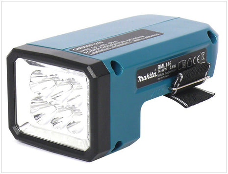 Makita BML 146 14,4 V Li-ion Akku Lampe Solo - nur das Gerät ohne Zubehör, ohne Akku, ohne Ladegerät - Toolbrothers