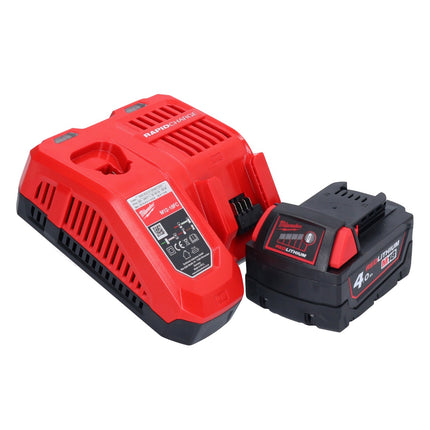 Milwaukee M18 FIW2F38-401X Cordless impact wrench 18 V 339 Nm 3/8 " Brushless + 1x rechargeable battery 4.0 Ah + charger + HD box