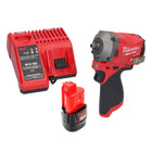 Milwaukee M12 FIW38-201C akumulatorowy klucz udarowy 12 V 339 Nm 3/8