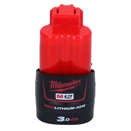 Milwaukee M12 GG-301 Pompe à graisse sans fil 12 V 562 bar + 1x batterie 3,0 Ah - sans chargeur