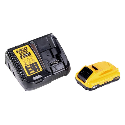 Clavadora a batería DeWalt DCN 660 L1 18V 32-63 mm sin escobillas + 1x batería 3.0 Ah + cargador + maletín