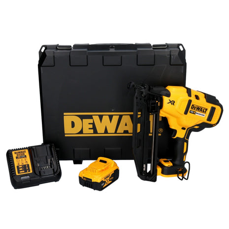 DeWalt DCN 660 P1 Akku Nagler 18V 32-63 mm Brushless + 1x Akku 5,0 Ah + Ladegerät + Koffer - Toolbrothers