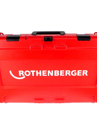 Presseuse à batterie Rothenberger ROMAX 4000 électro-hydraulique 18 V + 1x batterie 10,0 Ah CAS + mallette - sans chargeur