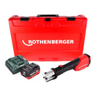 Presseuse à batterie Rothenberger ROMAX 4000 électro-hydraulique 18 V + 1x batterie 10,0 Ah CAS + chargeur + mallette