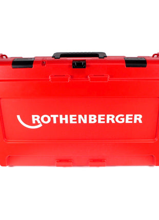 Presseuse à batterie Rothenberger ROMAX 4000 électro-hydraulique 18 V + 2x batteries 10,0 Ah CAS + chargeur + mallette