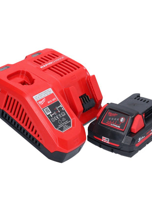 Amoladora angular a batería Milwaukee M18 FSAG125X-301X 18 V 125 mm sin escobillas + 1x batería 3.0 Ah + cargador + caja HD