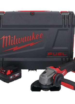 Milwaukee M18 FSAG125X-501X Akku Winkelschleifer 18 V 125 mm Brushless + 1x Akku 5,0 Ah + HD Box - ohne Ladegerät