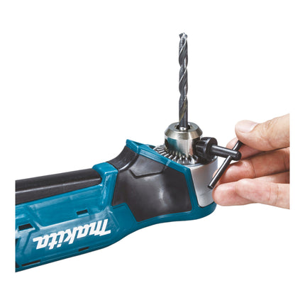 Makita DA 332 DSYJ trapano angolare a batteria 12 V max. 12 mm + 2x batteria 1,5 Ah + caricabatterie + Makpac