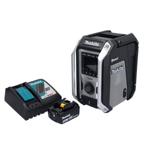Makita DMR 114 RT1B Akku Radio 12 V - 18 V Bluetooth IP65 + 1x Akku 5,0 Ah + Ladegerät