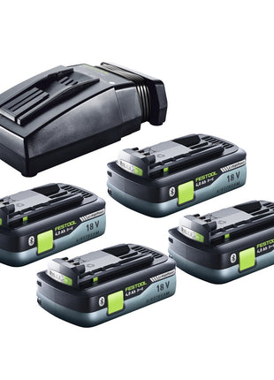 Festool CTLC SYS Akku Absaugmobil 36 V ( 2x 18 V ) Staubkl. L + 4x Akku 4,0 Ah + Ladegerät - Toolbrothers