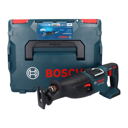 Bosch GSA 18V-28 Scie sabre sans fil 18 V ( 06016C0001 ) BITURBO Brushless + L-Boxx - sans batterie, sans chargeur