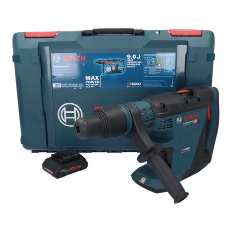 Bosch GBH 18V-40 C Taladro percutor inalámbrico profesional 18 V 9,0 J SDS max BITURBO Brushless + 1x batería ProCORE 4,0 Ah + XL-BOXX - sin cargador