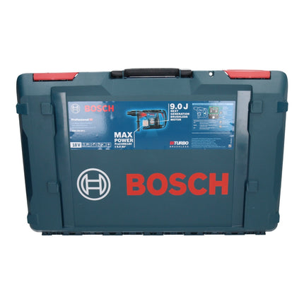 Bosch GBH 18V-40 C Professional Cordless Rotary Hammer 9.0 J 18V - SDS max - BITURBO Brushless + 2x ProCORE Batteries 8.0 Ah + Charger + XL-BOXX Case