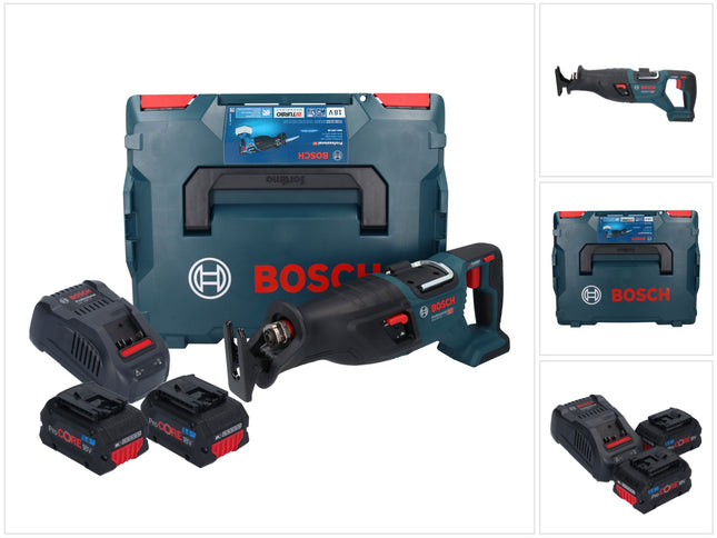 Bosch GSA 18V 28 Akku Saebelsaege 18 V BITURBO Brushless 2x ProCORE Akku 5 5 Ah Ladegeraet L Boxx 06016C0003  0 - toolbrothers