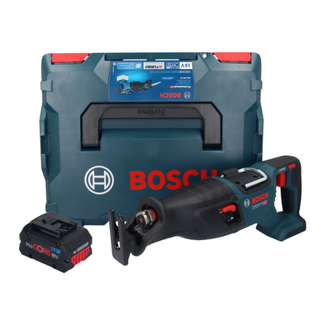 Scie sabre sur batterie Bosch GSA 18V-28 18 V BITURBO brushless + 1x batterie ProCORE 8,0 Ah + L-Boxx - sans chargeur