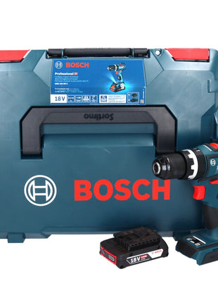 Bosch GSB 18V-90 C Professional Akku Schlagbohrschrauber 18 V 64 Nm Brushless + 1x Akku 2,0 Ah + L-Boxx - ohne Ladegerät - Toolbrothers