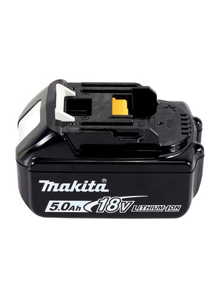 Makita DMR 115 T1B Akku Baustellenradio 12 V - 18 V Bluetooth DAB+ IP65 Schwarz + 1x Akku 5,0 Ah - ohne Ladegerät - Toolbrothers