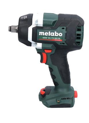 Metabo SSW 18 LTX 800 BL Atornillador de impacto a batería 18 V 800 Nm 1/2" sin escobillas + 1x batería 4,0 Ah + cargador + metaBOX