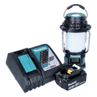 Makita DMR 056 RT1 Akku Radio 18 V FM DAB+ mit Laterne 360° Taschenlampe IP65 + 1x Akku 5,0 Ah + Ladegerät - Toolbrothers