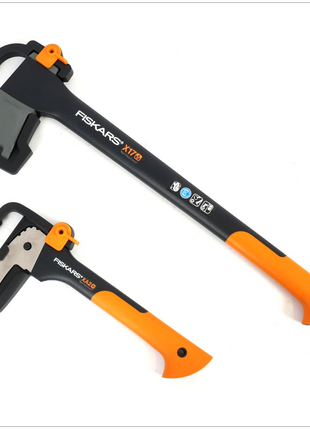 Fiskars Set Spaltaxt X 17 & Hand-Sappie XA2 129038 - Toolbrothers