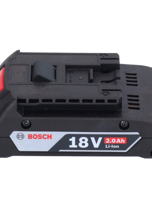 Bosch GSR 18V-45 Akku Bohrschrauber 18 V 45 Nm Brushless + 1x Akku 2,0 Ah + L-Boxx - ohne Ladegerät