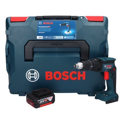 Bosch GTB 18V-45 Visseuse pour cloisons sèches sans fil 18 V 32 Nm Brushless + 1x batterie 5,0 Ah + L-Boxx - sans chargeur