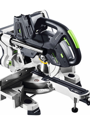 Festool KSC 60 EB-Basic KAPEX Akku Kapp Zugsäge 18 V / 36 V 216 mm Brushless + 2x Akku 4,0 Ah - ohne Ladegerät - Toolbrothers