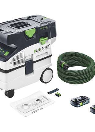 Festool CTLC MIDI Akku Absaugmobil 36 V ( 2x 18 V ) Staubkl. L + 2x Akku 4,0 Ah - ohne Ladegerät - Toolbrothers