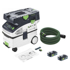 Festool CTLC MIDI Akku Absaugmobil 36 V ( 2x 18 V ) Staubkl. L + 2x Akku 4,0 Ah - ohne Ladegerät - Toolbrothers