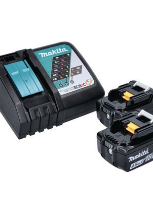 Makita DHR 202 RMJ Akku Kombihammer 18 V 2,0 J SDS Plus + 2x Akku 4,0 Ah + Ladegerät + Makpac - Toolbrothers