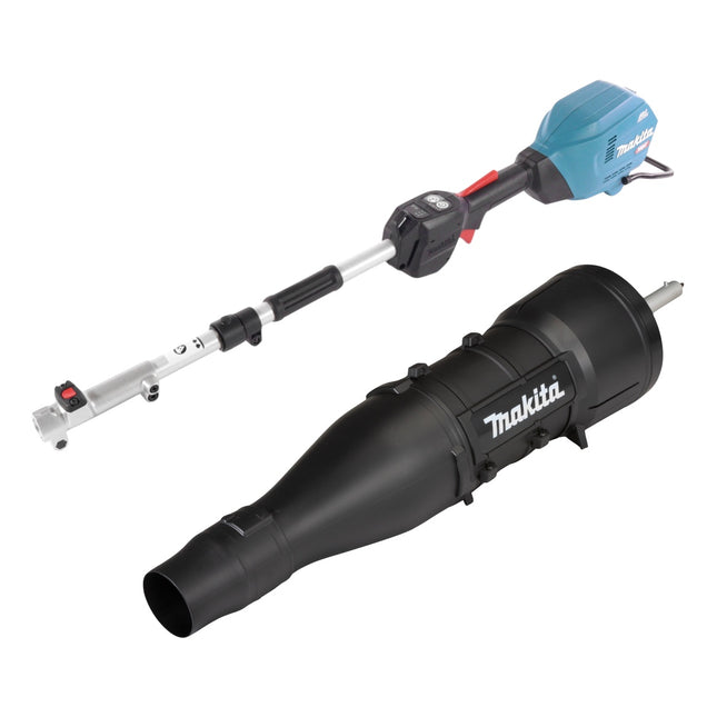 Accionamiento multifunción sin cable Makita UX 01 GZ 40 V máx. XGT sin escobillas + accesorio soplador UB 401 MP 65,3 m/s ( 191P72-3 ) - sin batería, sin cargador