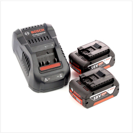 Seghetto alternativo a batteria Bosch GST 18V-LI S 18 V 120 mm ( 06015A5171 ) + 2 batterie da 5,0 Ah + caricabatteria + L-Boxx
