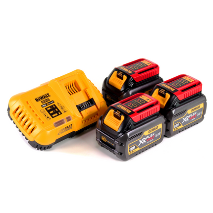 Cargador DeWalt DCB118T3XR FLEXVOLT + 3 Baterías DCB546 6.0 Ah