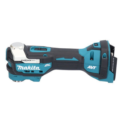 Makita DTM 52 F1JX4 cordless multifunction tool 18 V Starlock Max Brushless + 1x rechargeable battery 3.0 Ah + accessory set + Makpac - without charger