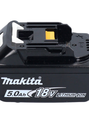 Makita DTM 52 T1JX4 Akku Multifunktionswerkzeug 18 V Starlock Max Brushless + 1x Akku 5,0 Ah + Zubehör Set + Makpac - ohne Ladegerät