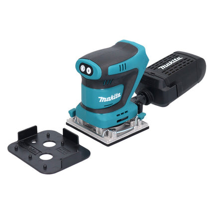 Makita DBO 482 Z 18 V 112 x 102 mm Levigatrice vibrante a batteria Solo - senza batteria, senza caricabatterie