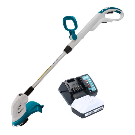 Makita UR 180 DWY1 Akku Rasentrimmer 18 V 260 mm G-Serie + 1x Akku 1,5 Ah + Ladegerät