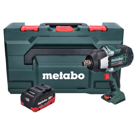 Metabo SSW 18 LTX 1750 BL Atornillador de impacto a batería 18 V 1750 Nm 3/4" sin escobillas + 1x batería 5,5 Ah + metaBOX - sin cargador