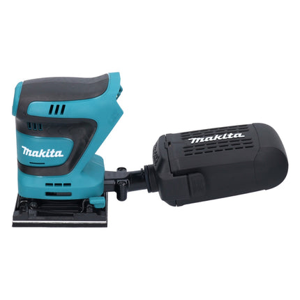 Makita DBO 480 RG Ponceuse vibrante sans fil 18 V 112 x 102mm + 2x Batteries 6,0 Ah + Chargeur