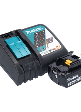 Makita DBO 480 RF1J Ponceuse vibrante sans fil 18 V 112 x 102mm + 1x Akku 3,0 Ah + Chargeur + Coffret Makpac