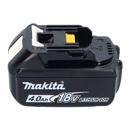 Makita DBO 481 M1J Lijadora orbital sin cable 18 V 112 x 102 mm + 1x batería recargable 4,0 Ah + Makpac - sin cargador