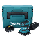 Ponceuse orbitale sur batterie Makita DBO 481 G1J 18 V 112 x 102 mm + 1x batterie 6,0 Ah + Makpac - sans chargeur