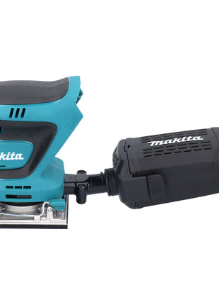 Makita DBO 482 RM Akku Schwingschleifer 18 V 112 x 102 mm + 2x Akku 4,0 Ah + Ladegerät