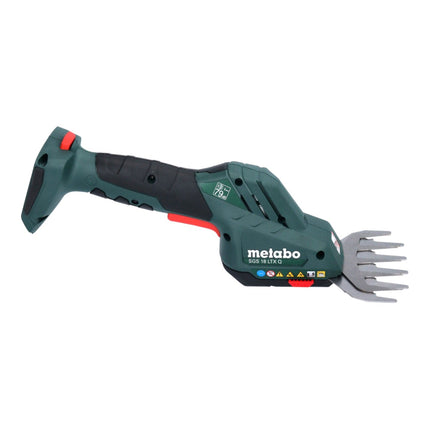 Metabo SGS 18 LTX Q cesoie per erba e arbusti a batteria 18 V + 2x batteria 4,0 Ah + caricatore