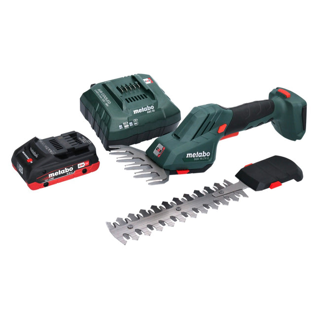 Metabo SGS 18 LTX Q Akku Gras und Strauchschere 18 V + 1x Akku 4,0 Ah + Ladegerät - Toolbrothers