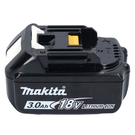 Taladro percutor inalámbrico Makita DHP 453 F1X1 18 V 42 Nm + 1x batería 3,0 Ah + set de accesorios 74 piezas + maletín - sin cargador